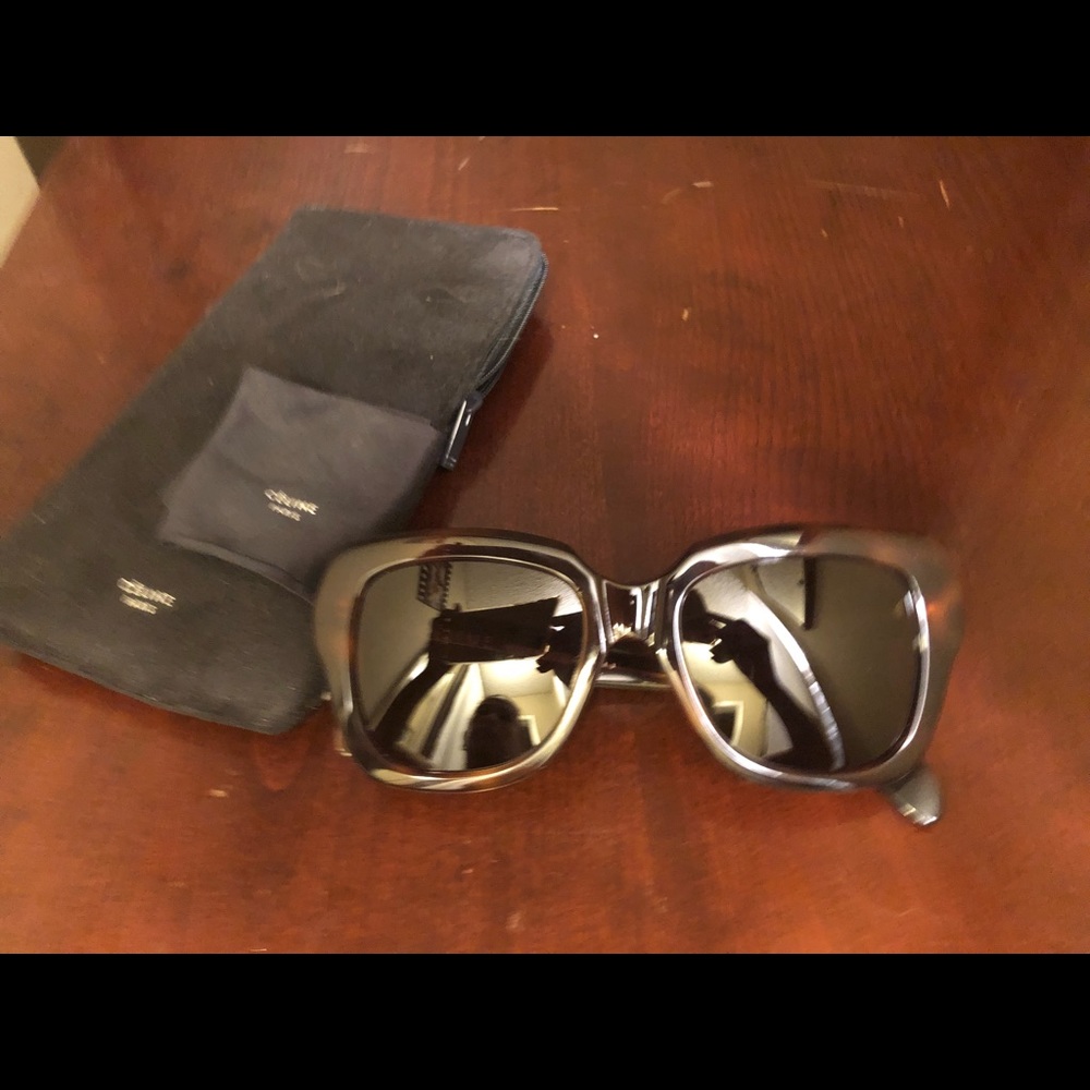 Celine Cocoon Sunglasses CL 41022/S Tortoise.